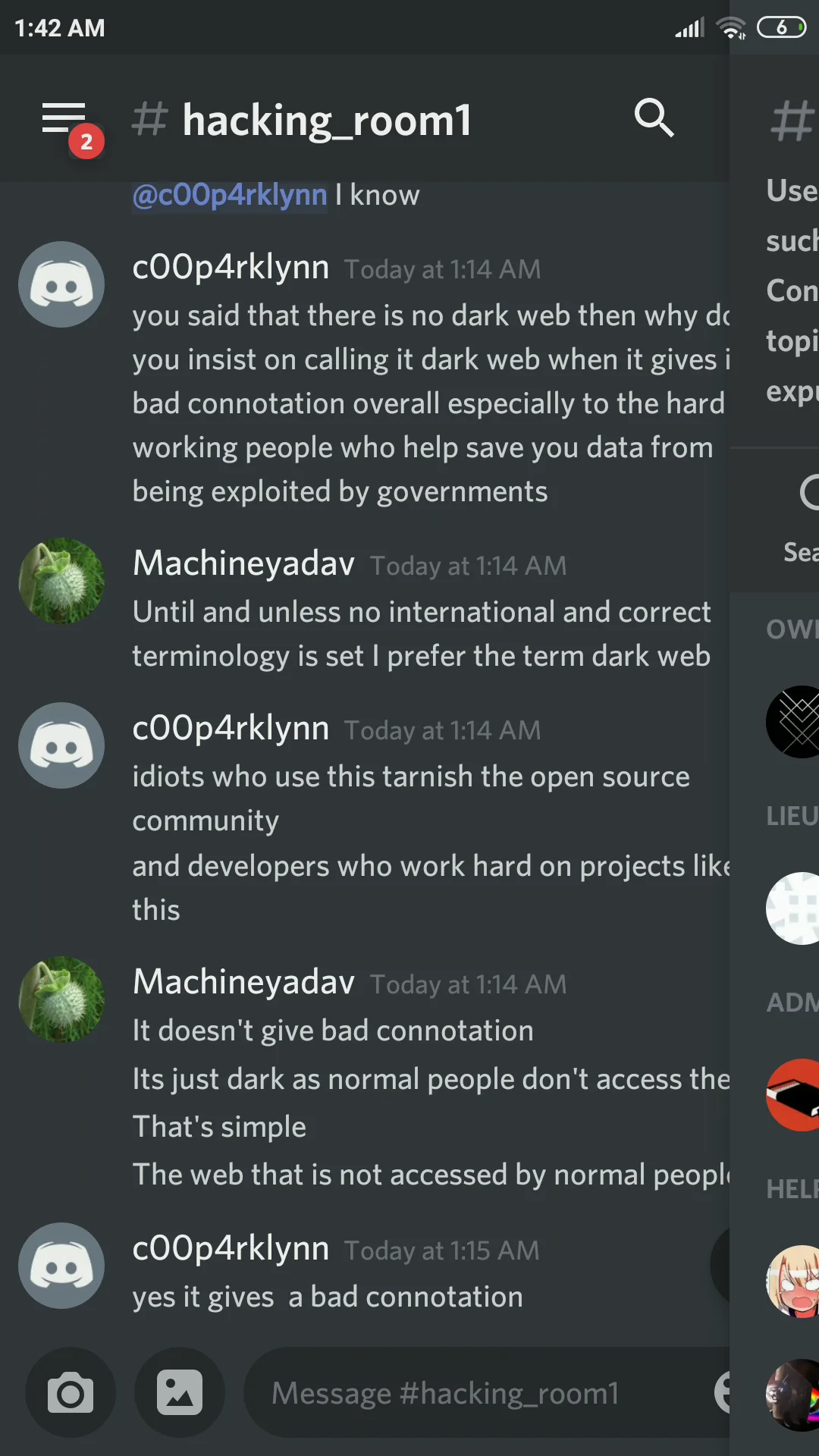 Dark web  