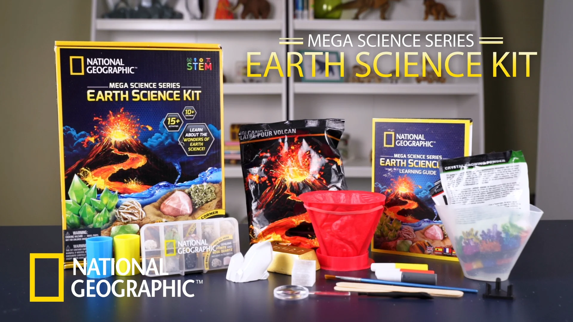 National Geographic STEM Mega Science Lab Activity Kit