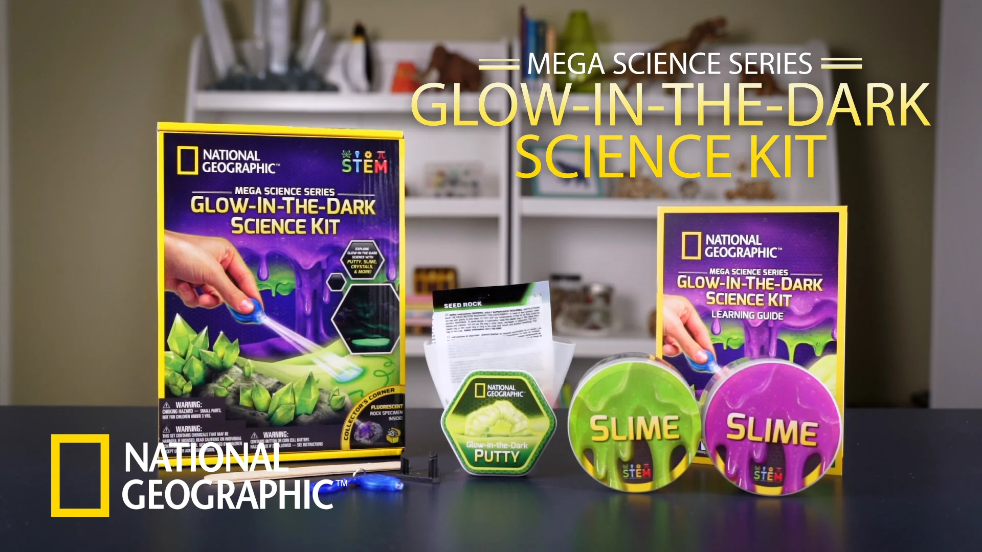 Mega Glow-In-The-Dark Science Kit - National Geographic on Vimeo