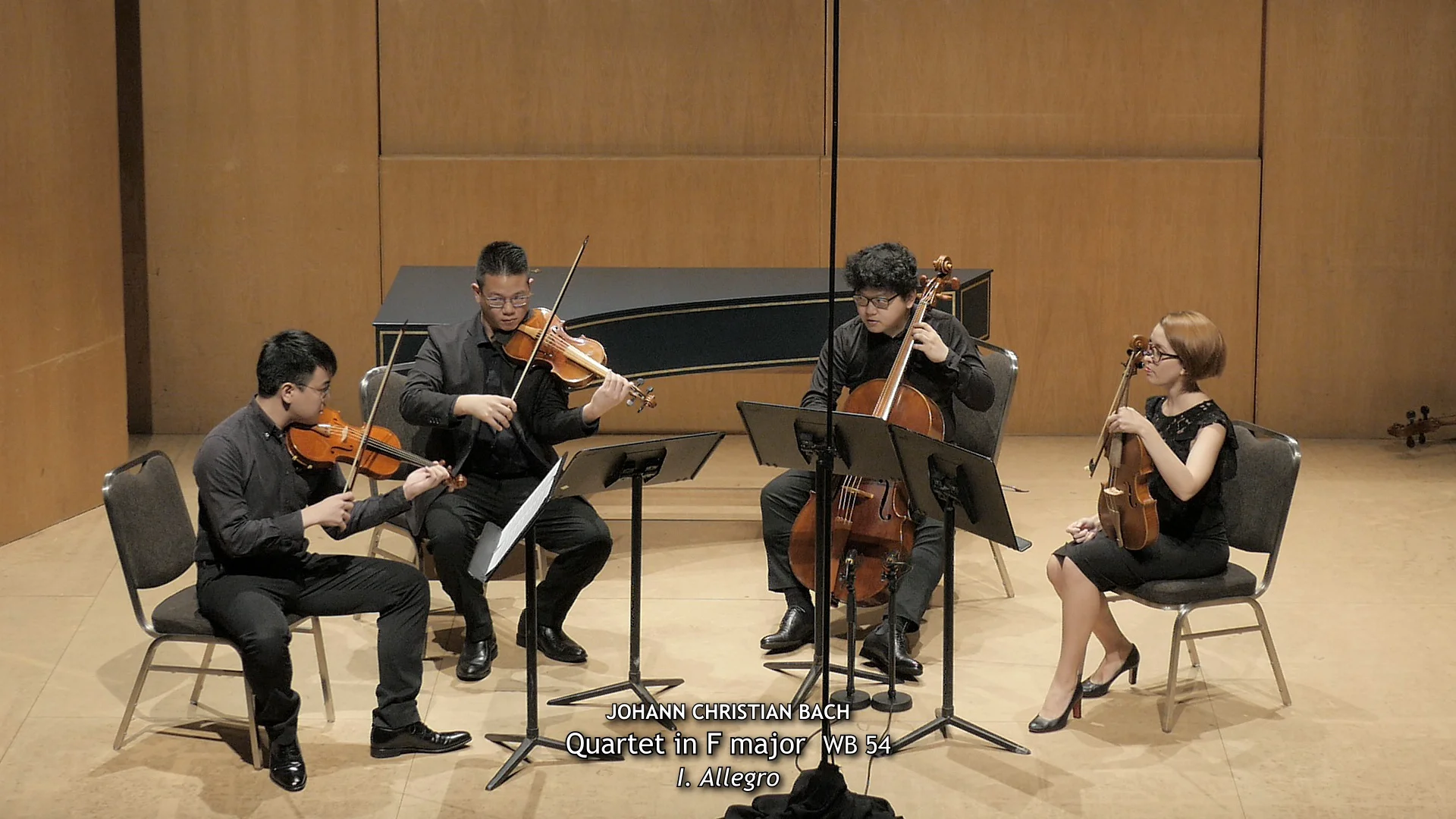 J.C. Bach: Quartet in F major, WB 54