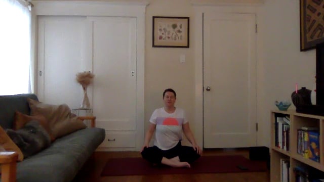 Vinyasa yoga flow with Annie Girvin: April 18, 2020