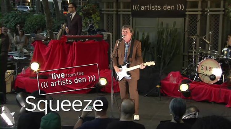 Squeeze: Live from the Artists Den