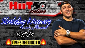 Stretching & Recovery | with Alberto | 4/19/20