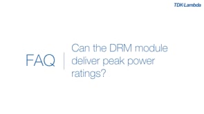 Can DRM40 DIN rail redundancy modules deliver peak power ratings?