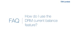 How do I use the DRM40 DIN rail redundancy modules current balance feature?