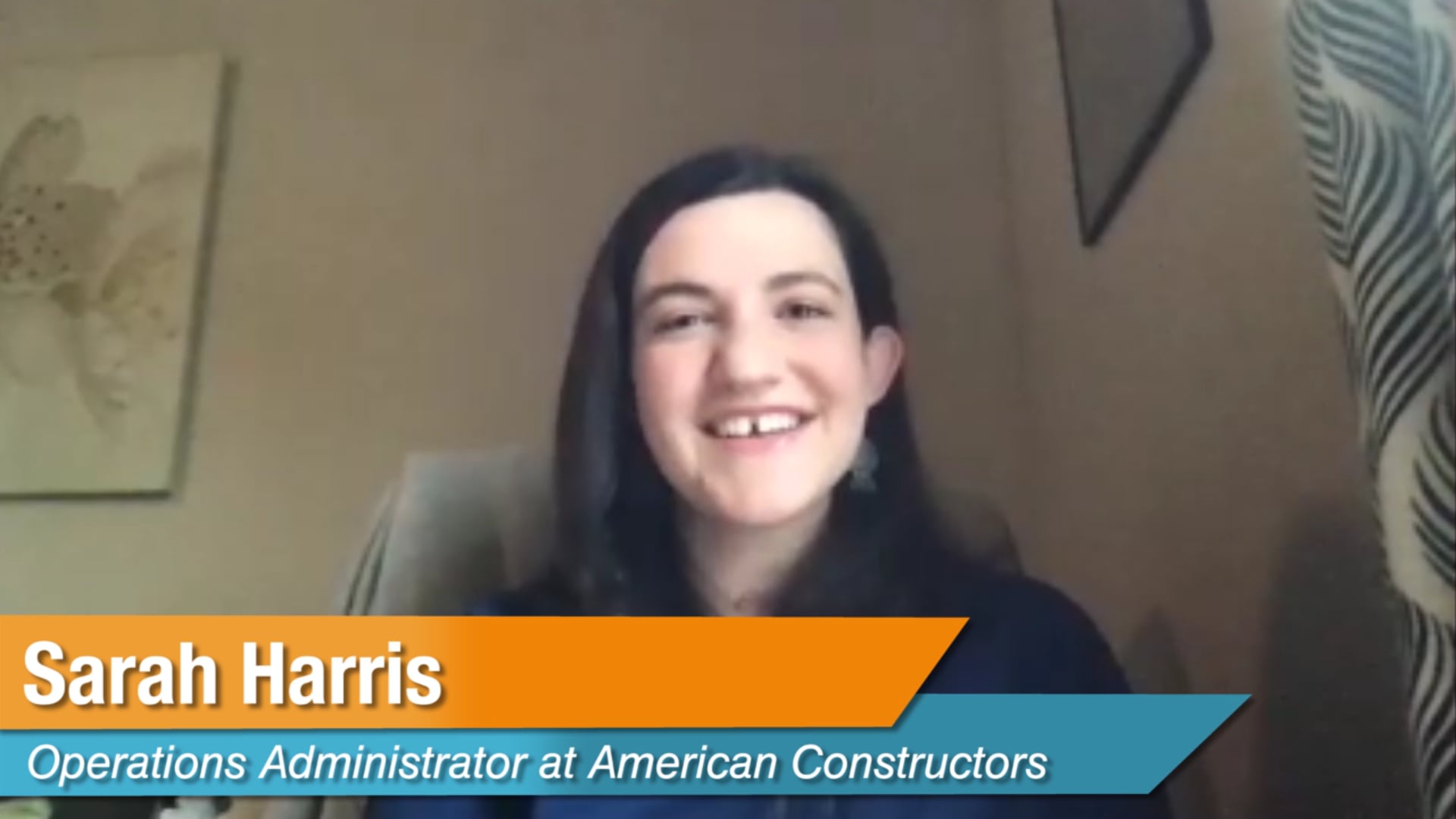 Sarah Harris - Operations Administrator