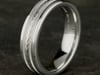 Wedding Band in 10K White Gold, 6MM