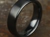 Men&#39;s Band in Black Titanium, 6.5 MM