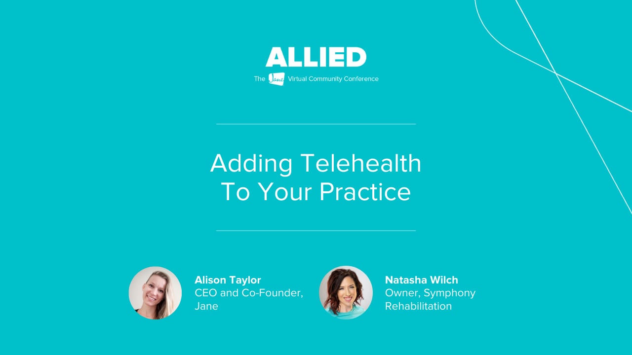 Allied 2020: Adding Telehealth To Your Practice