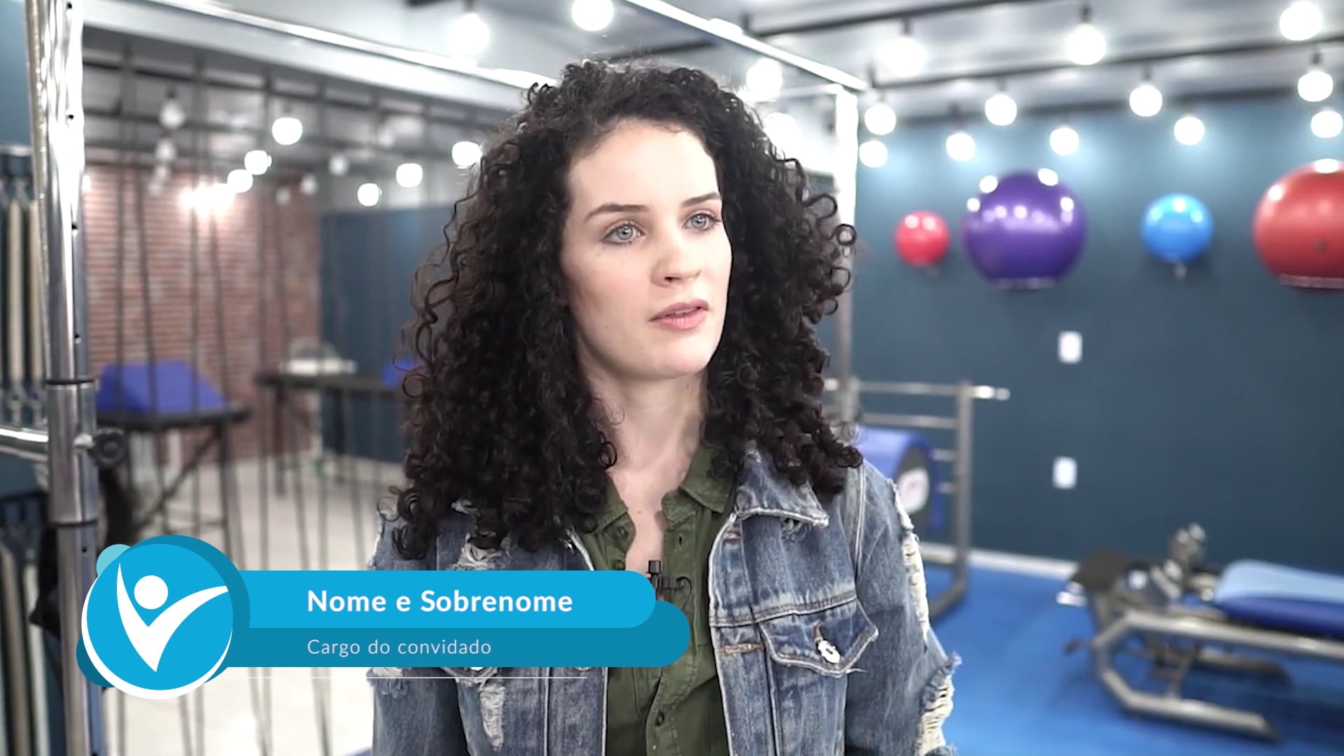 Layout vídeo institucional - Valore