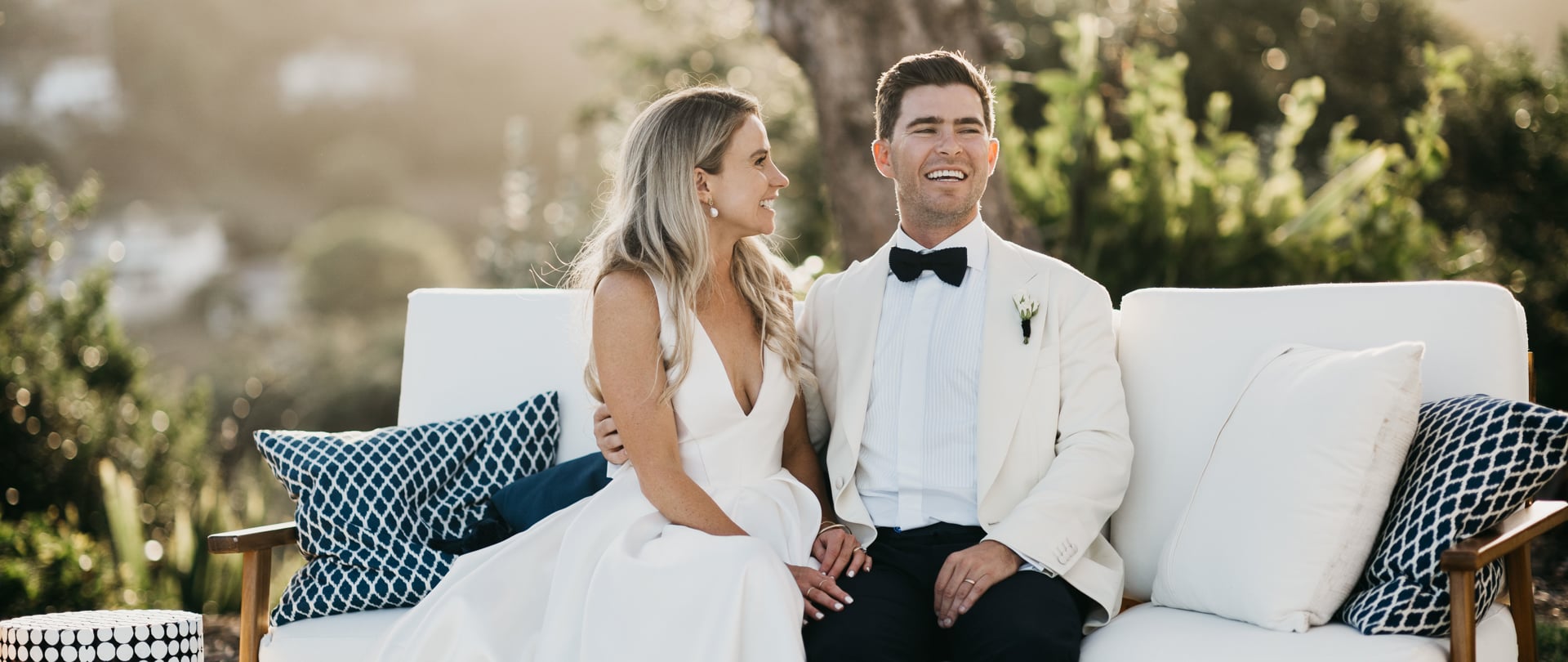 Charlotte & Nick Wedding Video Filmed at Waiheke Island, New Zealand