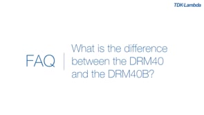 What is the difference between DRM40 and DRM40B DIN rail redundancy modules?