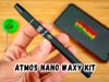 Портативный вапорайзер Atmos Nano Waxy Kit-Concentrate Pen Vaporizer-Two Chambers (Атмос Нано Вакси Пен Ту Чемберс)