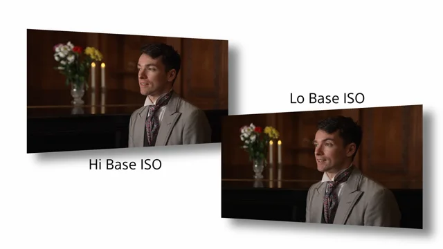 sony fx9 base iso