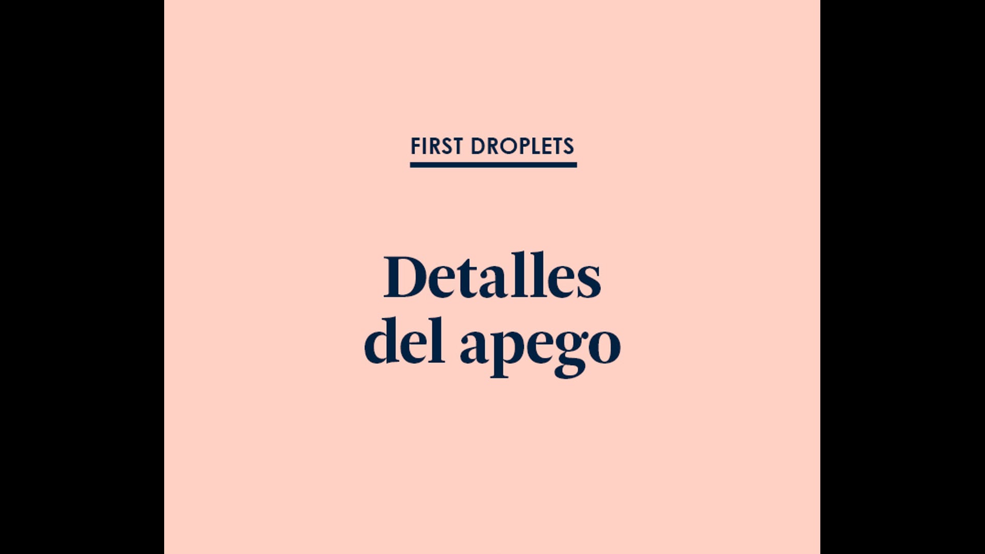 Detalles del apego