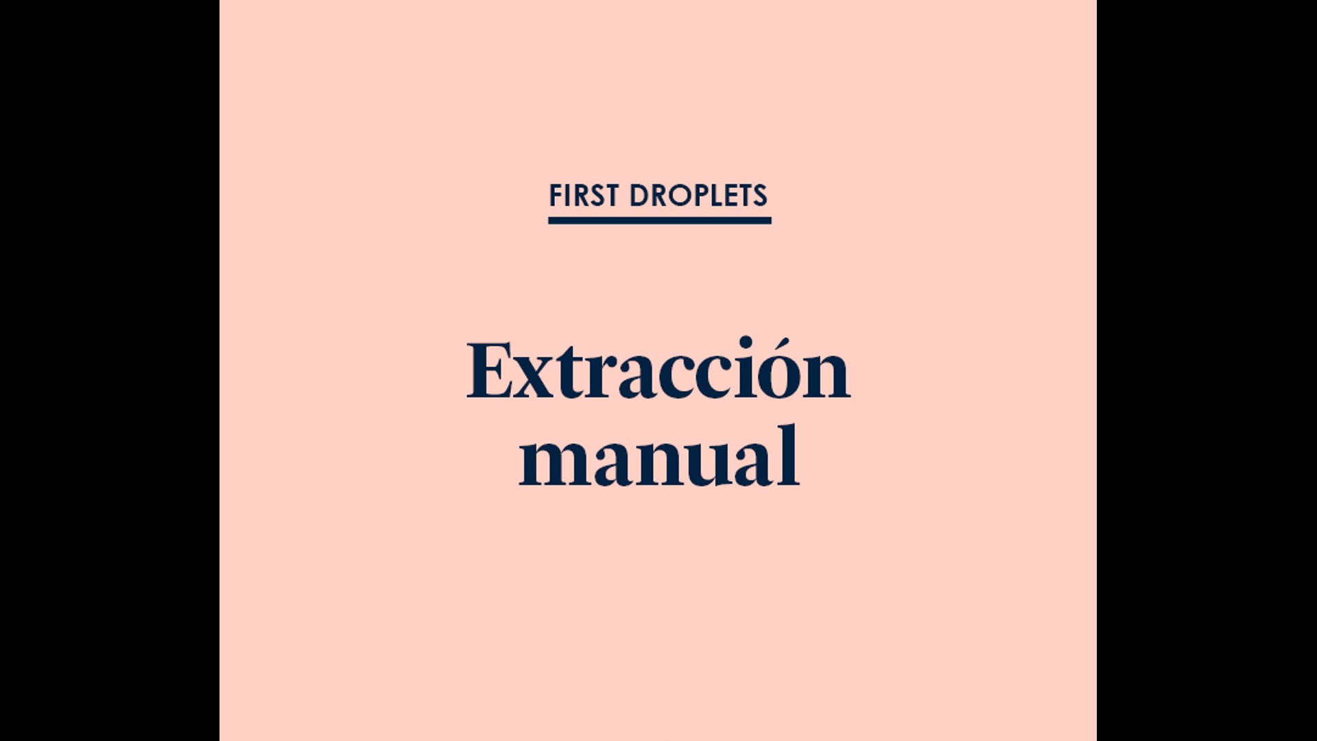 Extracción manual