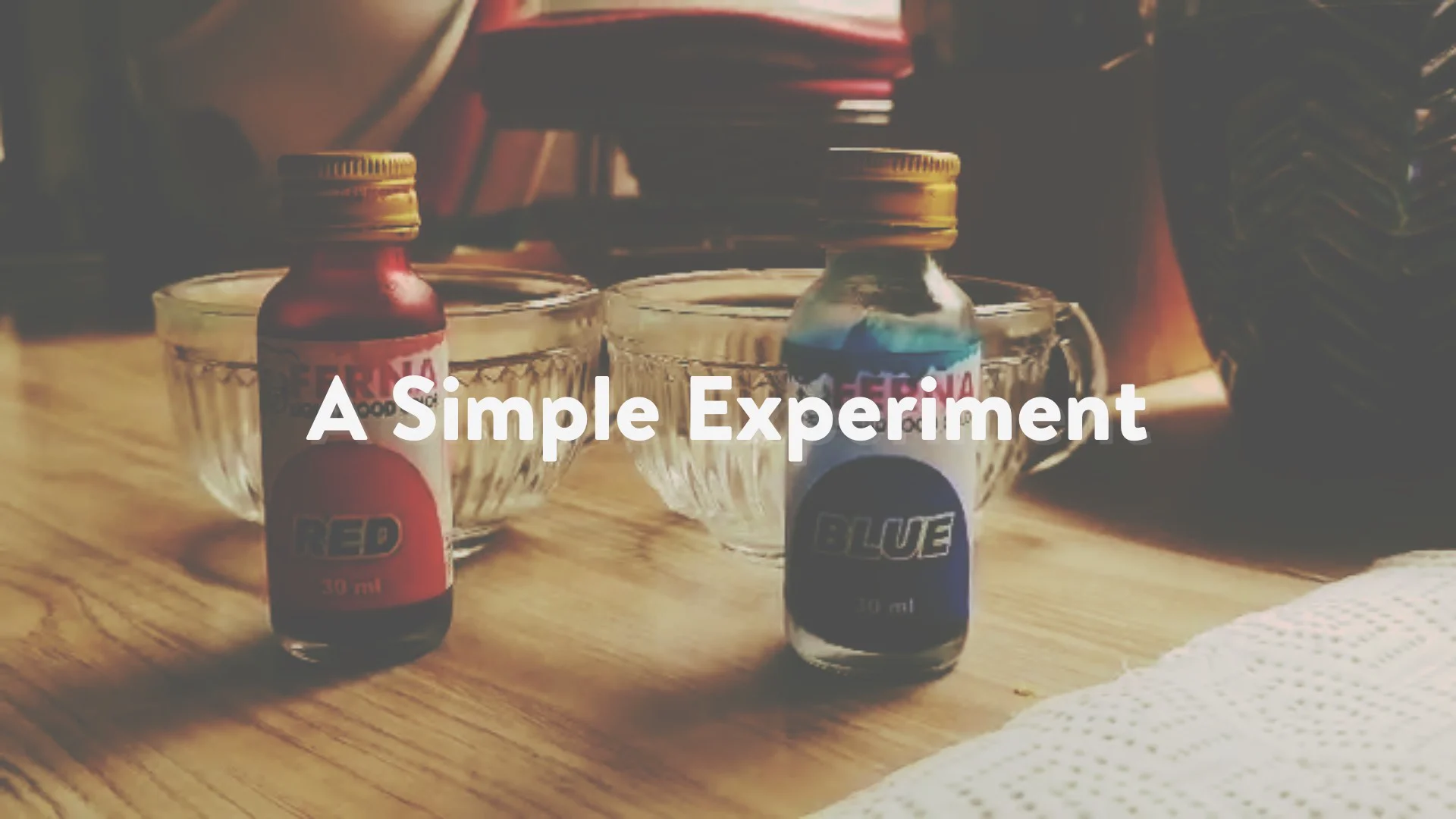 A Simple Experiment on Vimeo