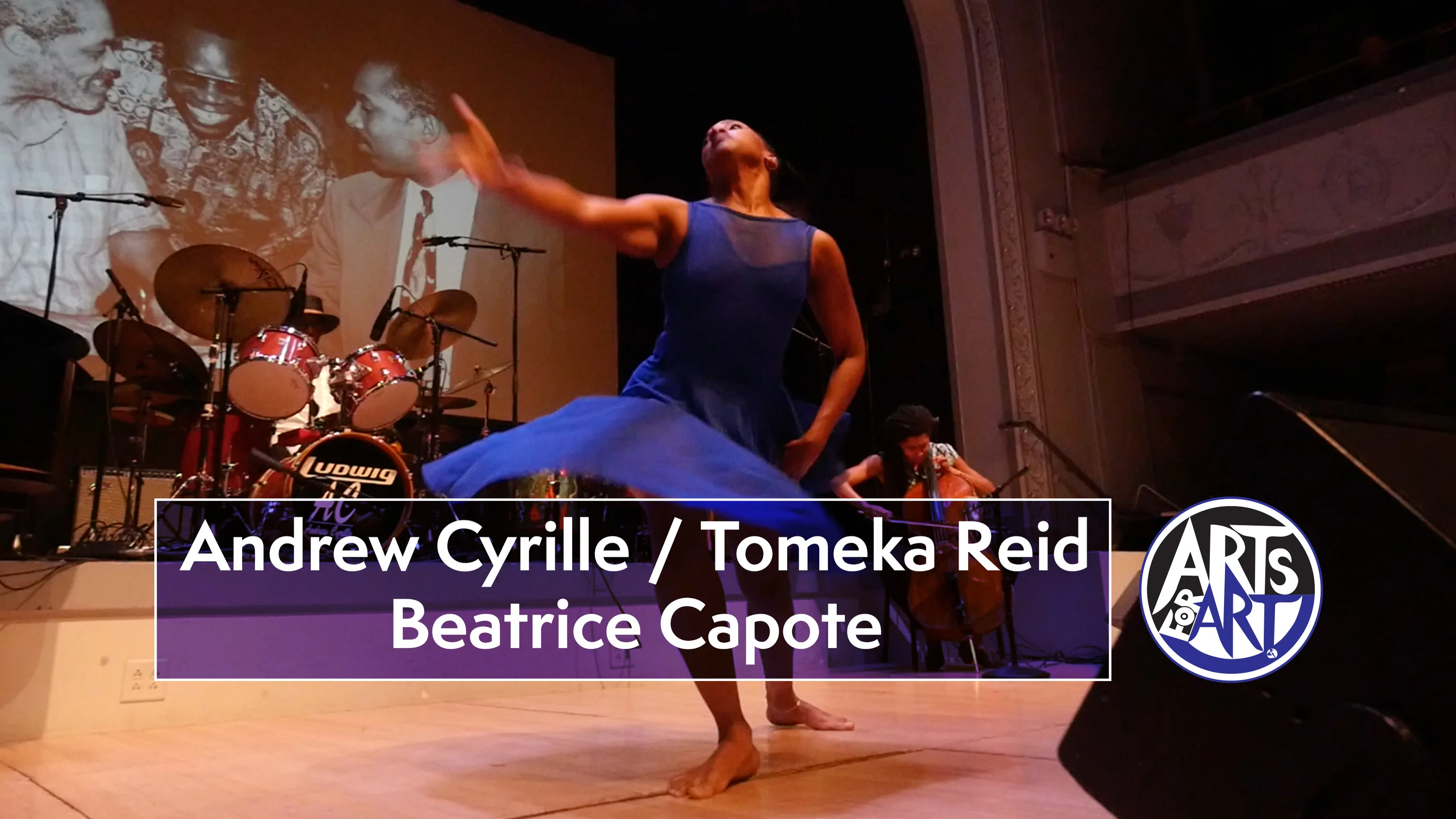 Andrew Cyrille Tomeka Reid Beatrice Capote Vision Festival 24