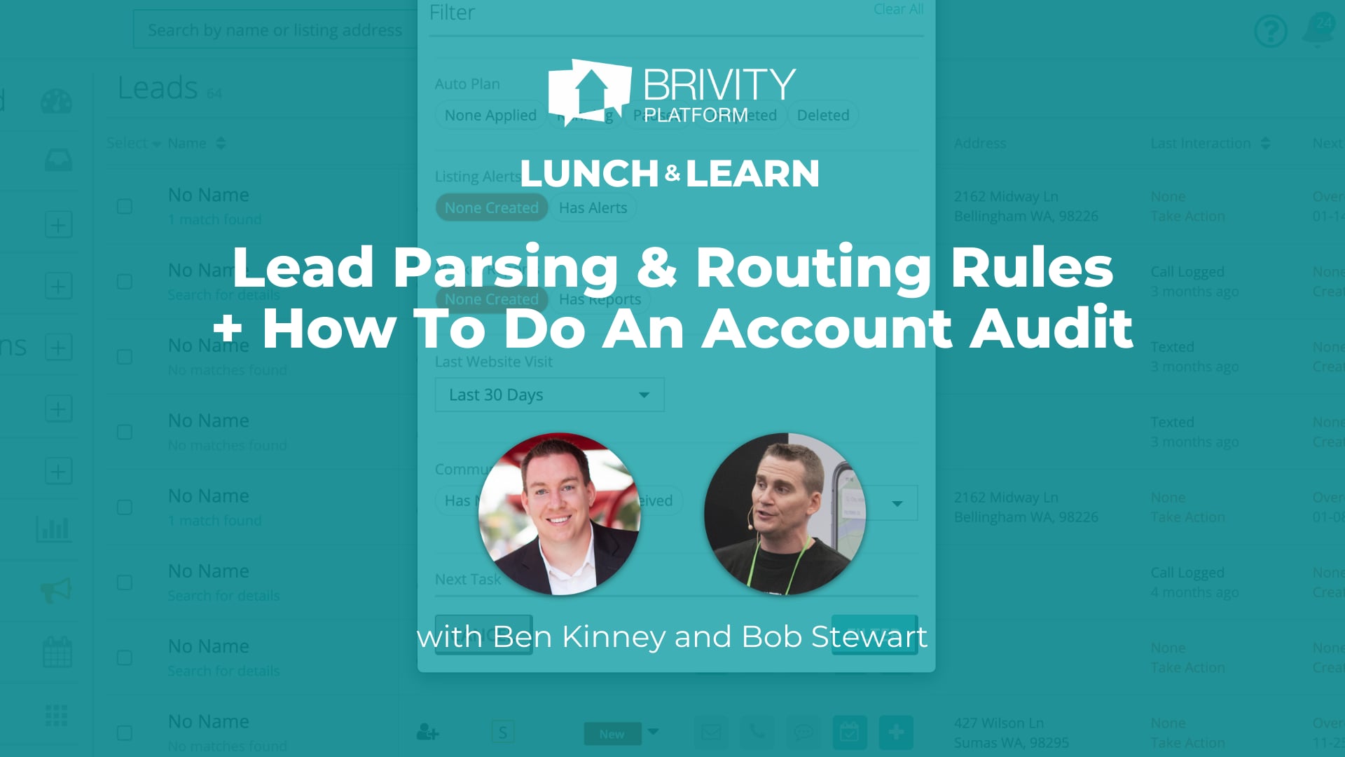 Brivity Happy Hour - Lead Parsing & Routing Rules + How To Do An ...