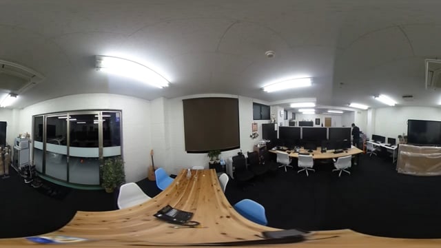 会社でクルクル