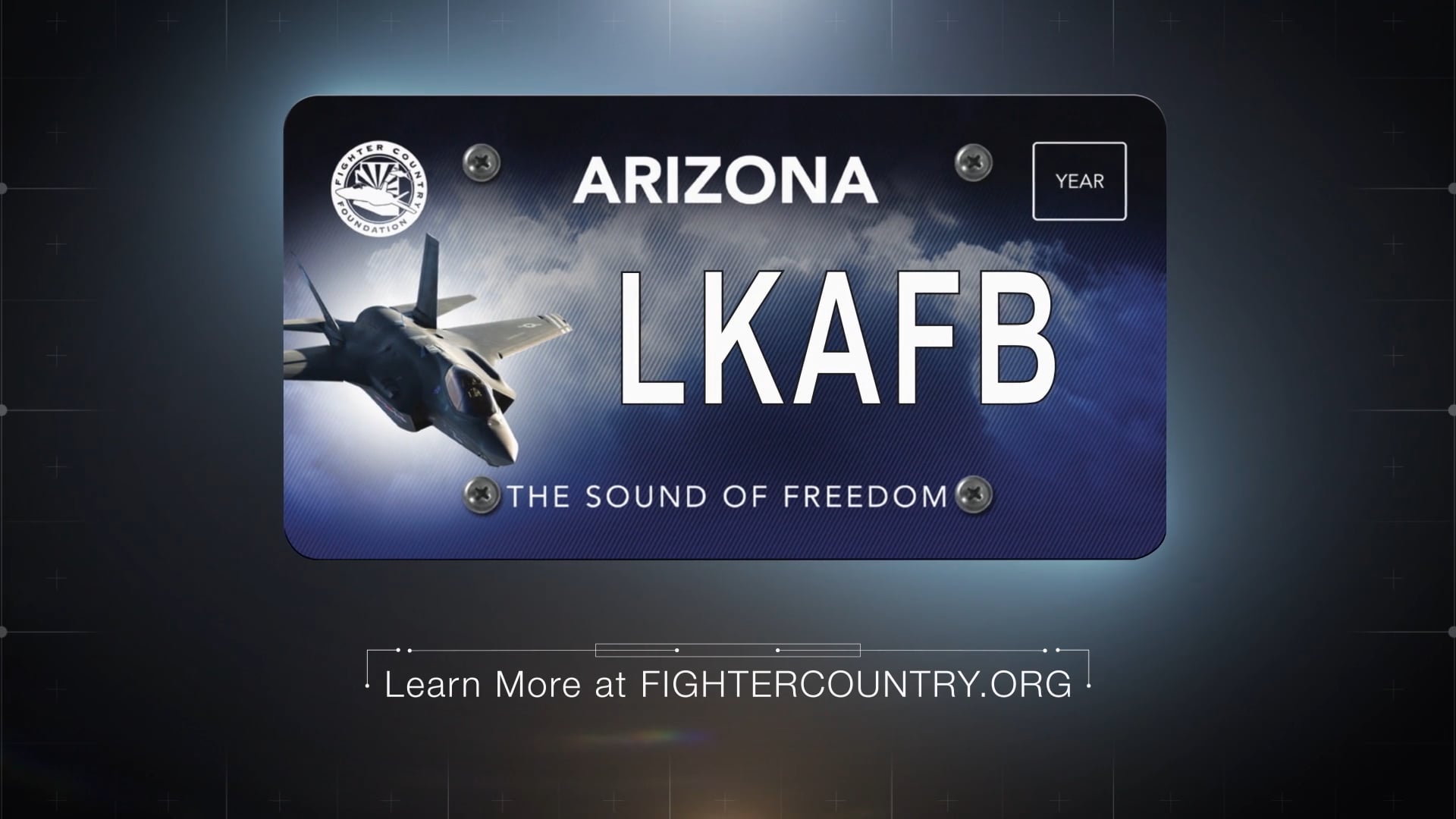 Arizona Sound of Freedom License Plates