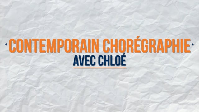 Contemporain Chorégraphie avec Chloé