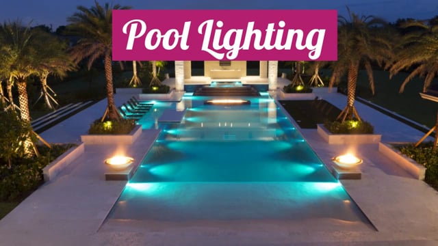 Pool Lights - LED, Fiberoptic, Solar Pool Lights
