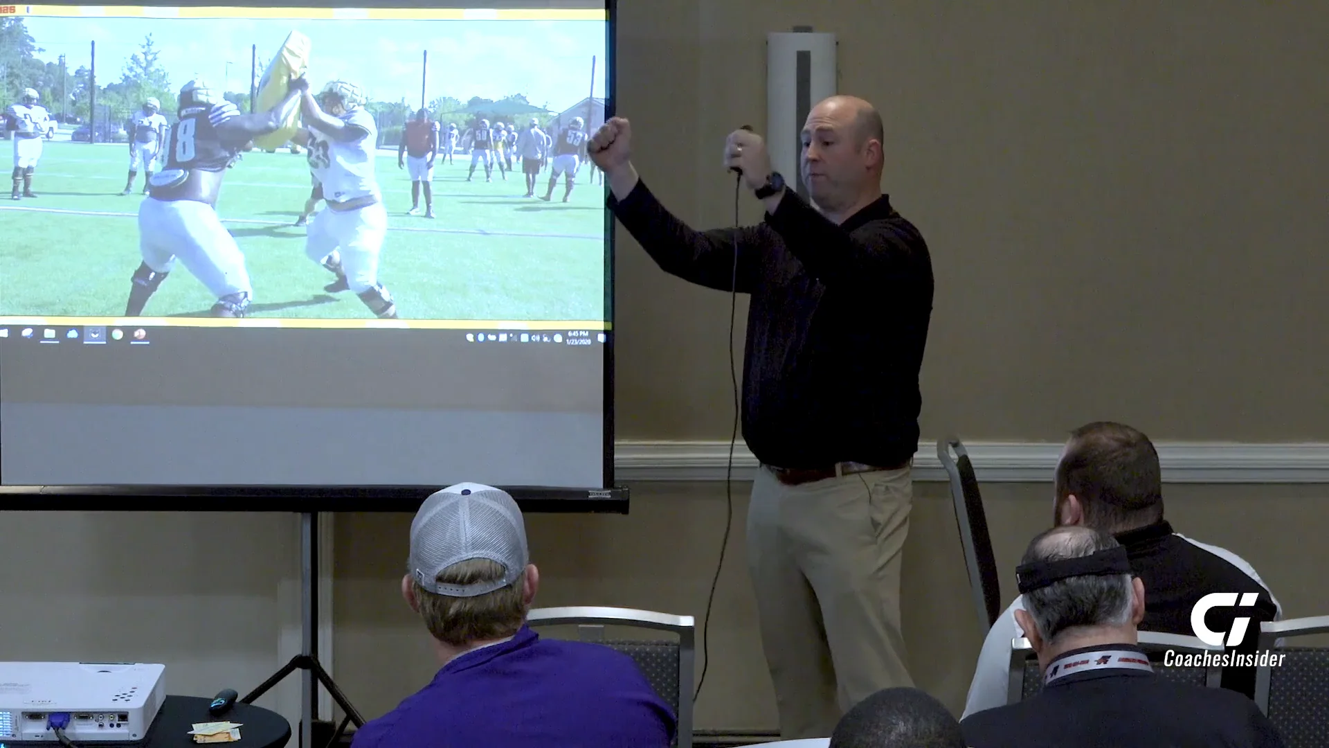 D-Line Base Reach Drills with Liam Klein – Kennesaw State Univ