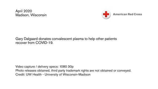 Biomed B-roll - UW Health - Madison WI Convalescent Plasma Donation for COVID-19
