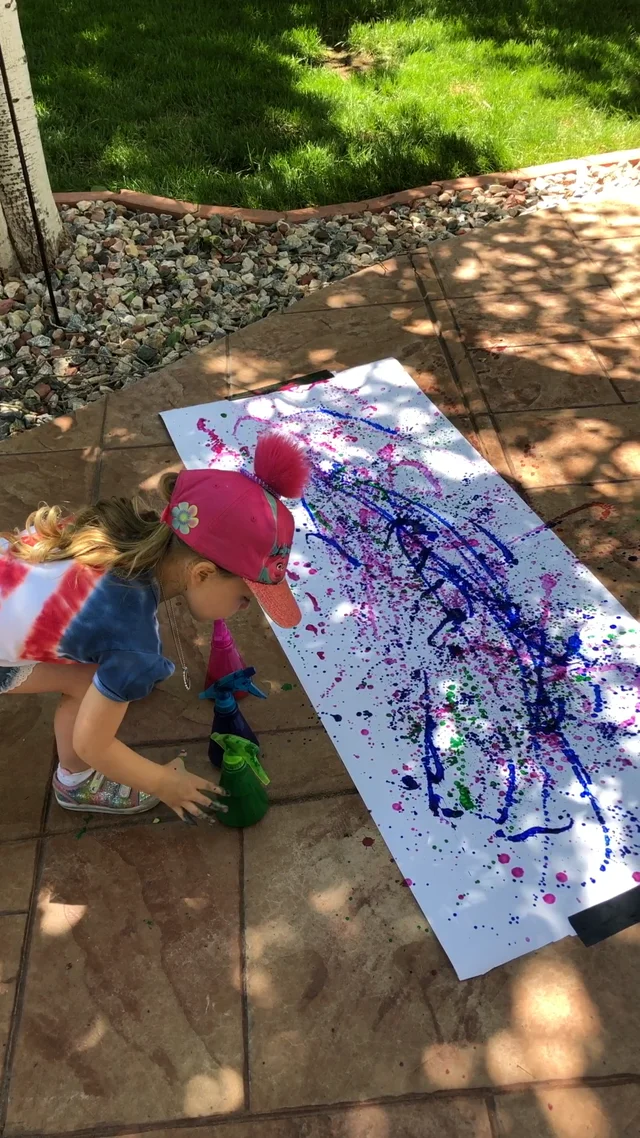 Outdoor Kids Activity: Spray Bottle Painting (with Pictures) - Instructables