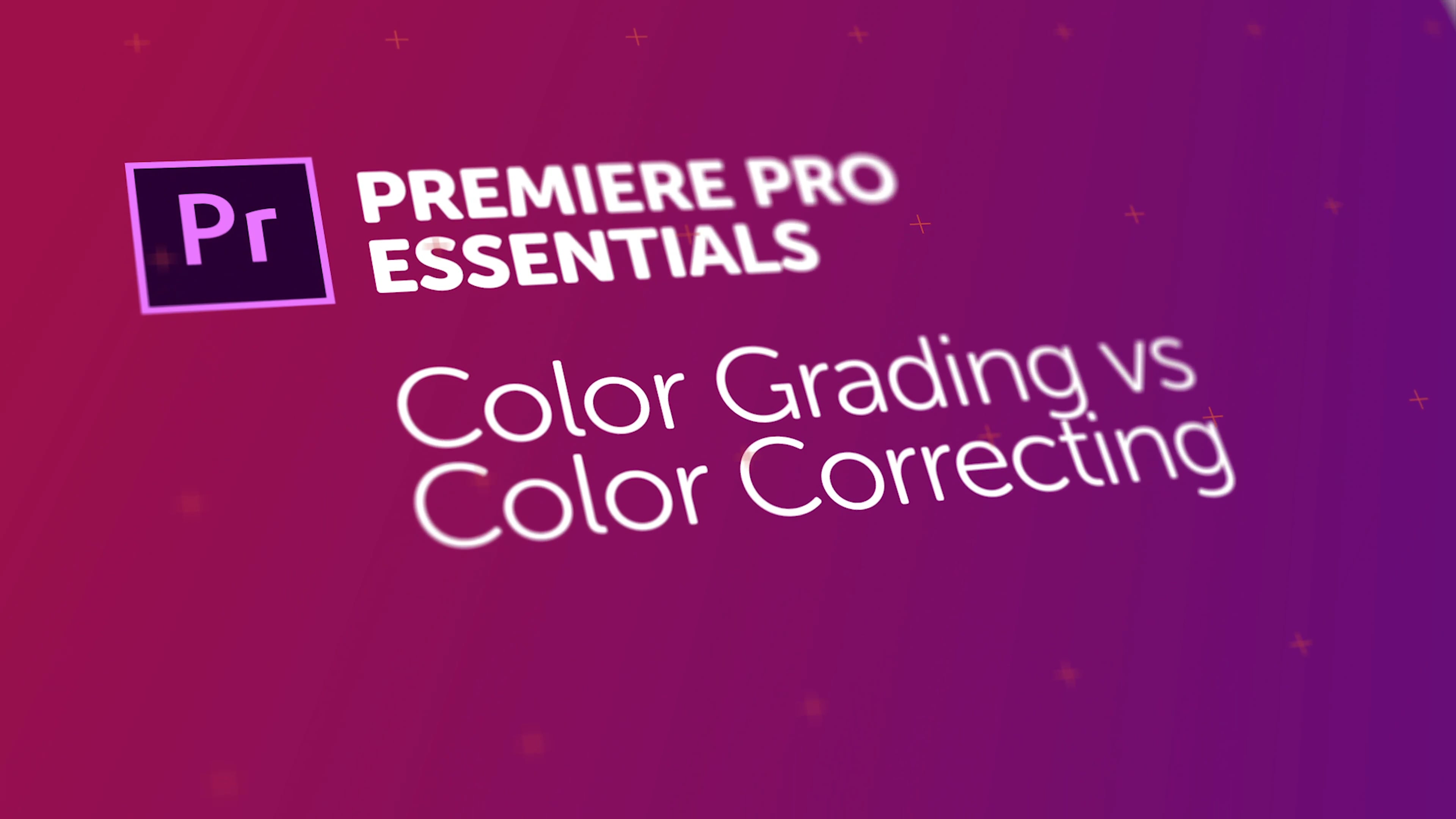 Color Grading vs Color Correcting Video in Premiere Pro | Bring Your Own  Laptop