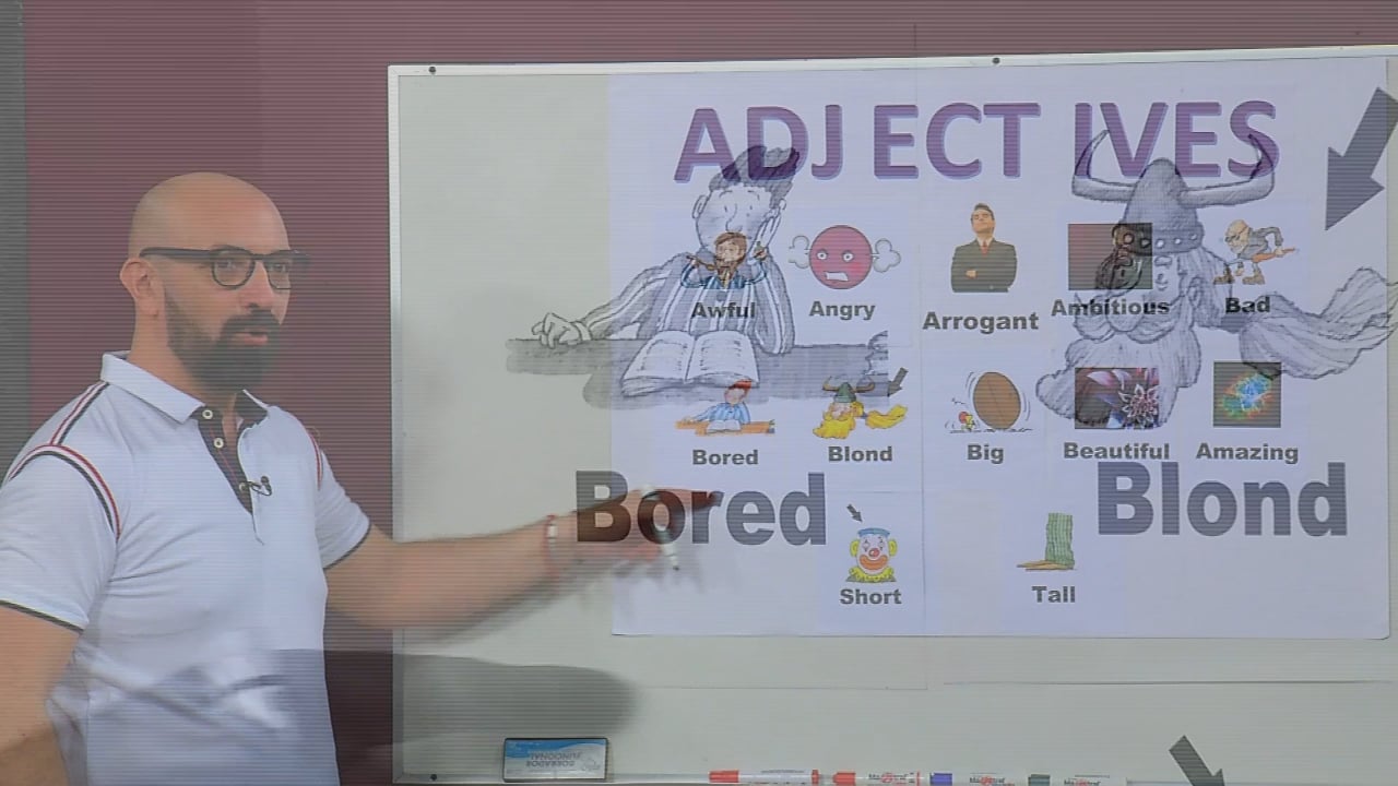 Adjectives and Classroom Objects