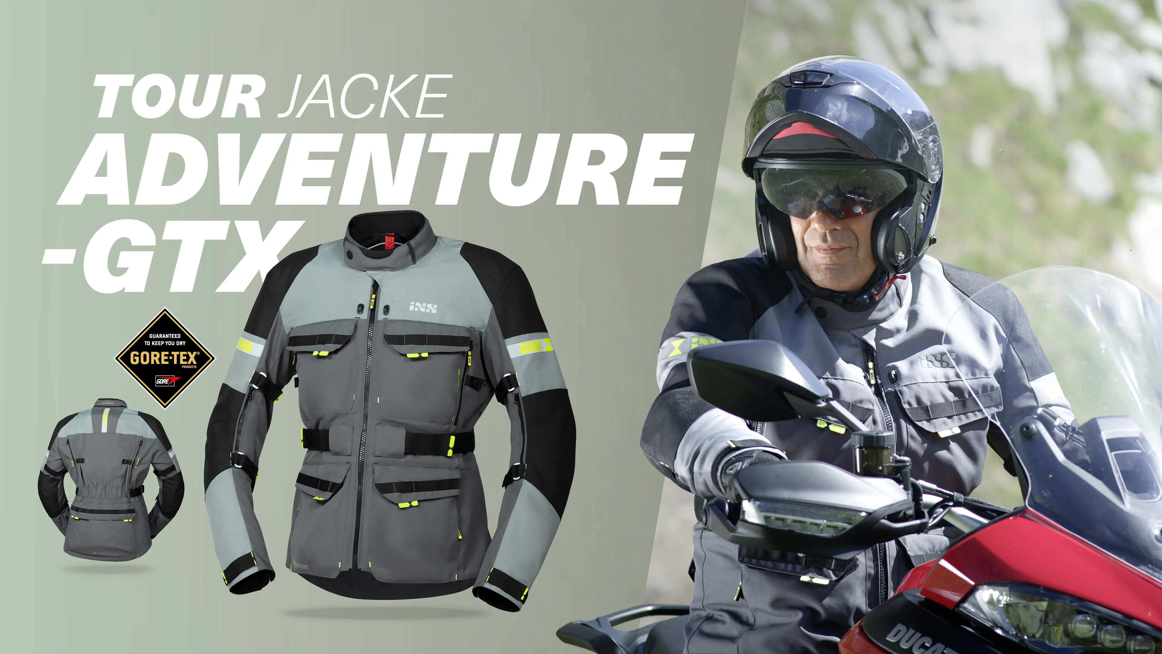 IXS Motorrad deals Jacke ADVENTURE GTX in XXL