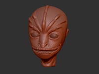 Lagarto V Zbrush turnaround