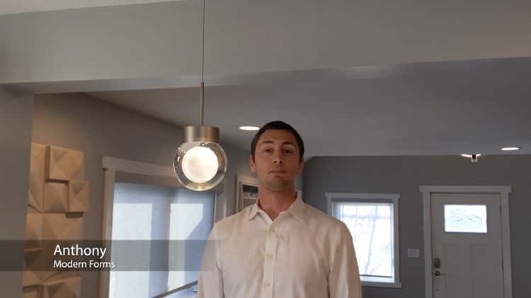 Modern Forms Double Bubble pendant application AI