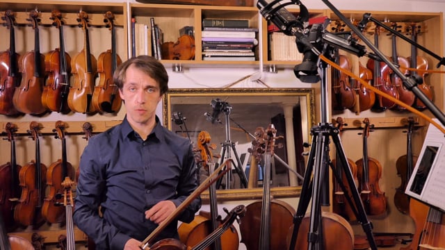 Viola Chapter 2: Finger pattern 4, Round finger training (♩=40) sTTT