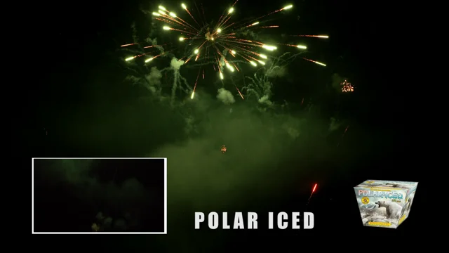 Polar Kids Insulated Bottle, 12oz, Engine Red Fireworks