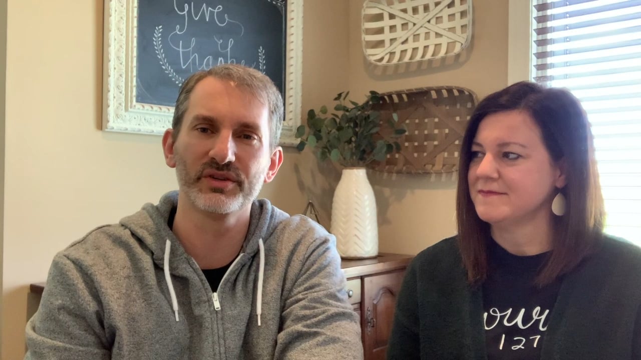 Pastor Dane & Angela Kruse Devotional on Vimeo