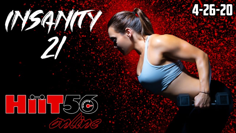 Insanity 21 | Massive Calorie Blast | with Pam | 4/26/20