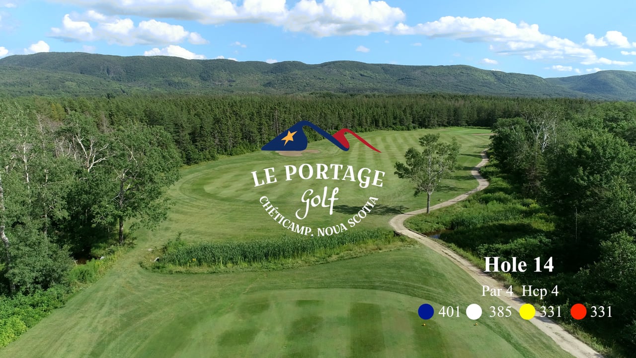 Hole 14 — Hole flyover video