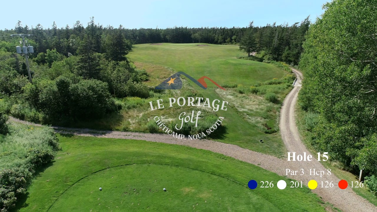 Hole 15 — Hole flyover video