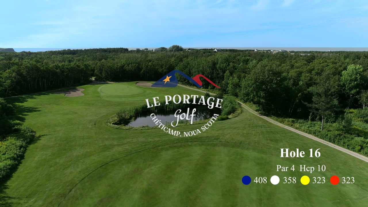 Hole 16 — Hole flyover video