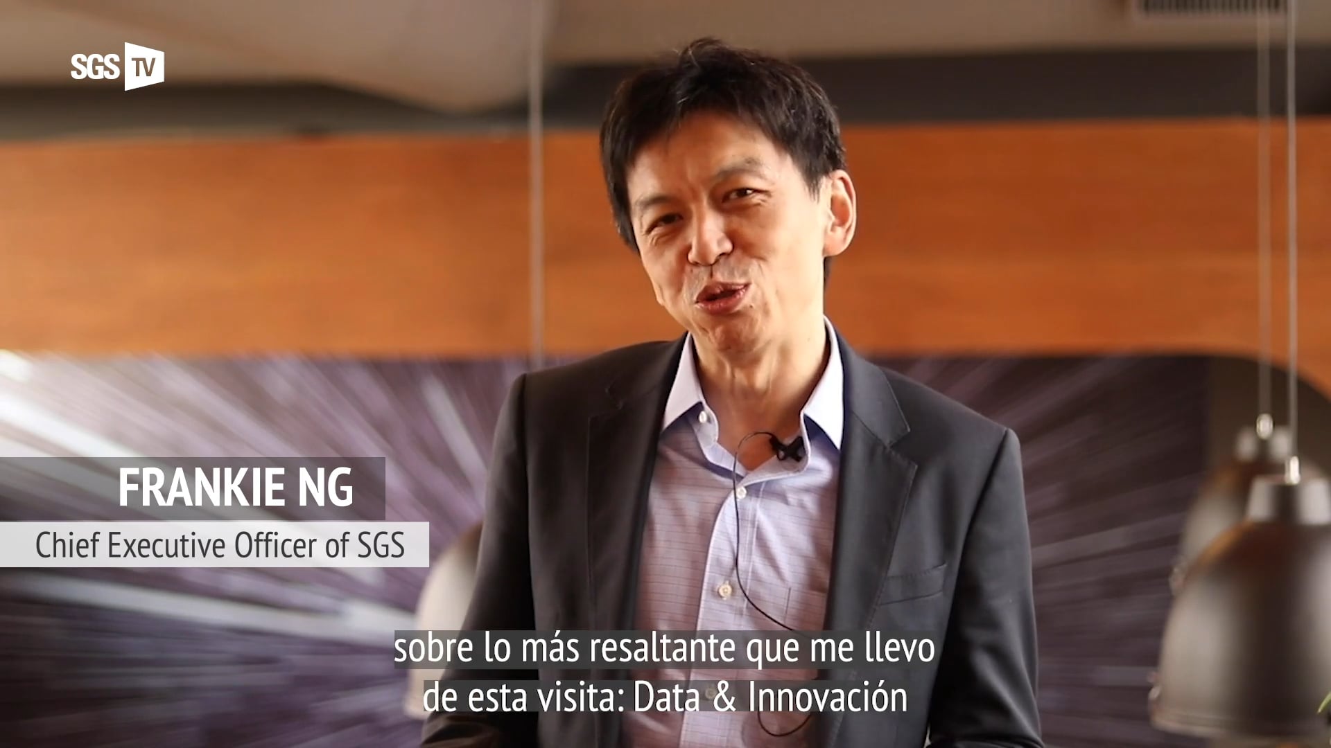 Visita De Frankie NG, CEO De SGS On Vimeo