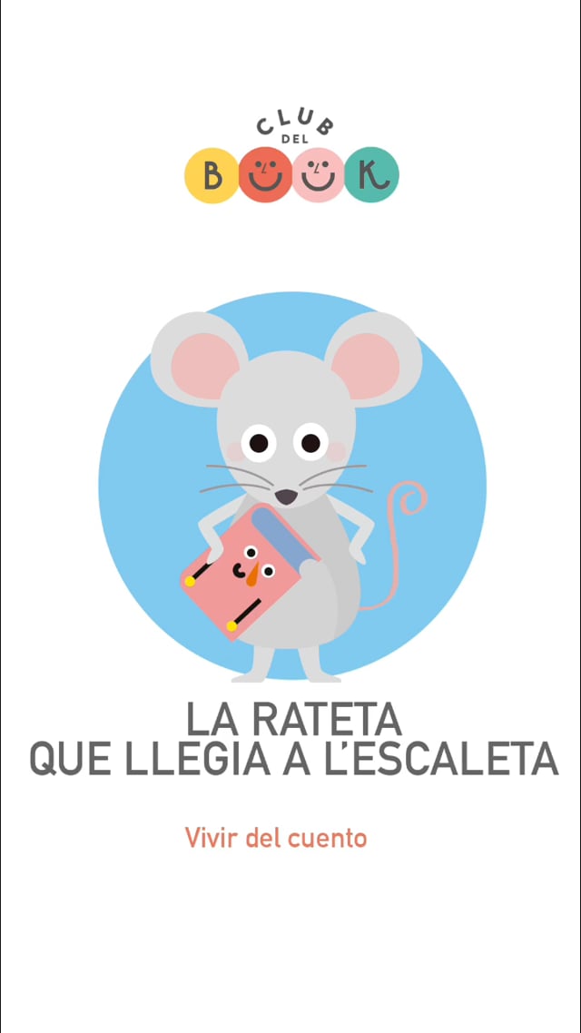 La rateta que llegia a l'escaleta