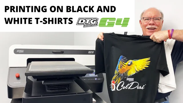My First Time Printing Shirts with a DTG PRINTER! 