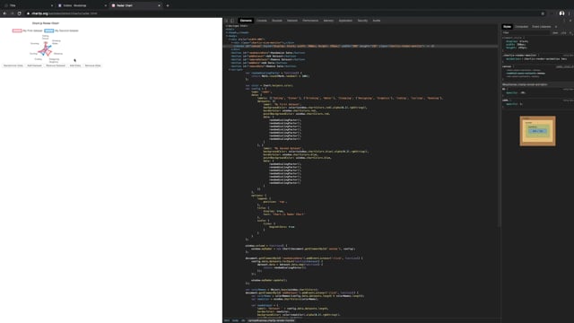 Import de la librairie Chart.js