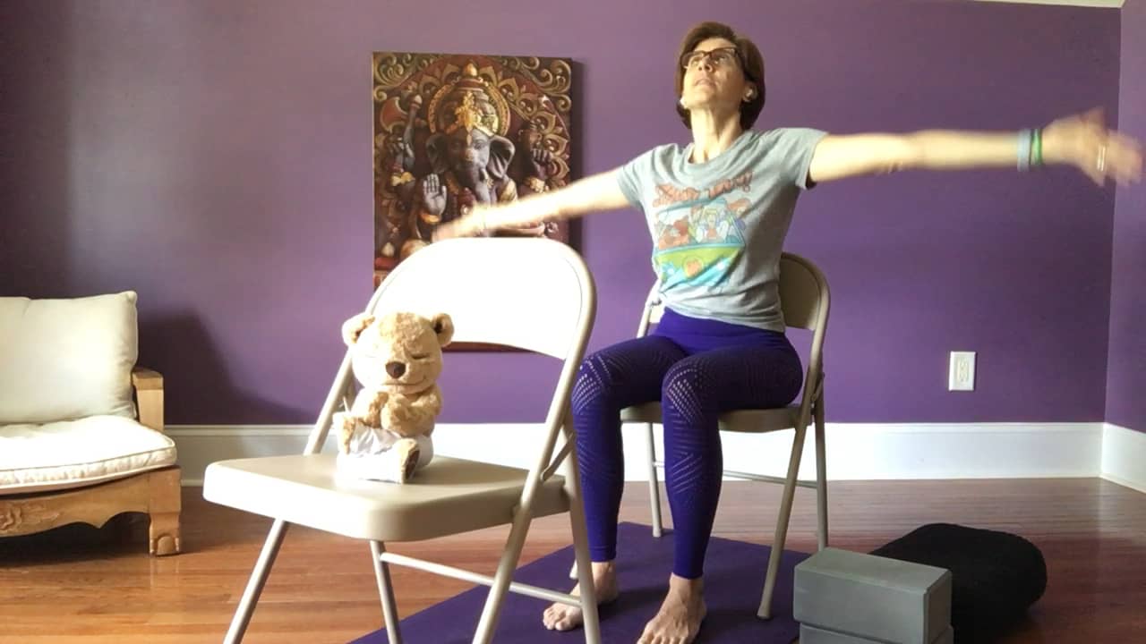 Kids' Chair Yoga w/Adrienne on Vimeo