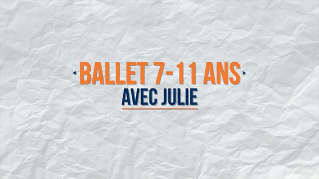 Ballet 7-11 ans avec Julie