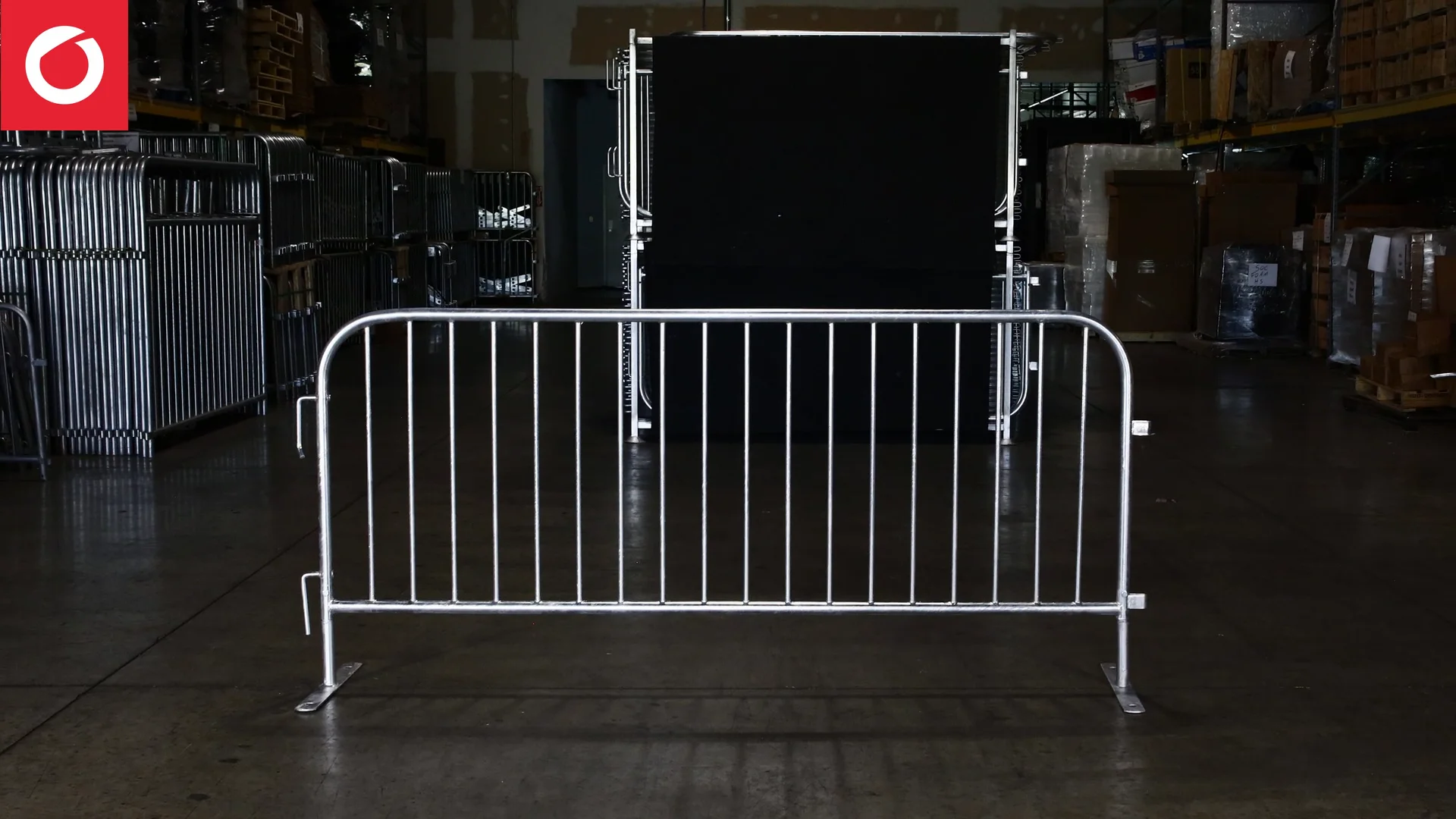 8 ft Metal Barricade | Crowd Control Barrier | SONCO