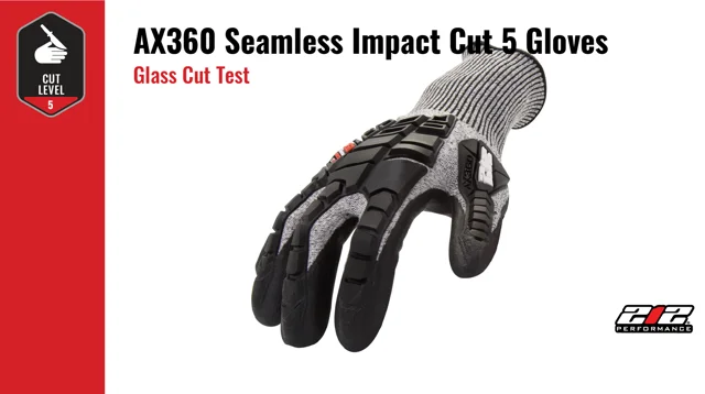 212 Performance Ax360 Impact Cut Resistant Gloves In Black And
